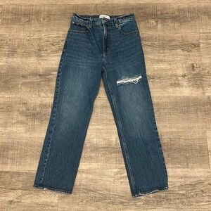 Abercrombie & Fitch The 90’s Straight Ultra High Rise